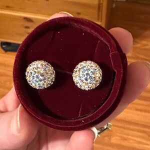 Elegant Crystal Stud Earrings